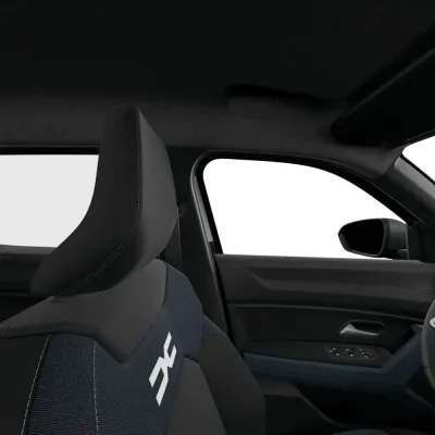 Dacia Duster Journey Hybrid 140, schwarz - Herstelleransicht der tatsaechlichen Fahrzeugkonfiguration